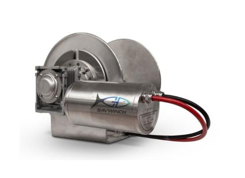 product image for Savwinch 3000SS Signature Stainless Steel Drum Winch
