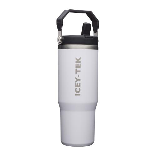 image of Icey Tek Travel Bottle with straw lid 950ml