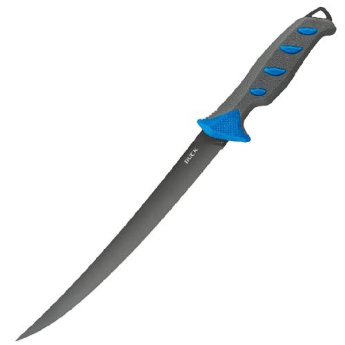 image of Buck 147 Hookset Fillet Knife 9" Blue/Gray