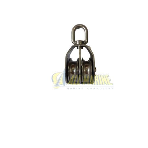 image of Rope Pulley Double Sheave 50mm
