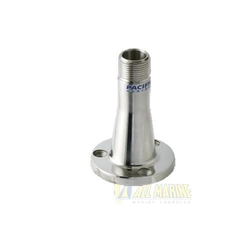 image of Pacific Aerials P6078 Aerial Stainless steel Deck Mount 