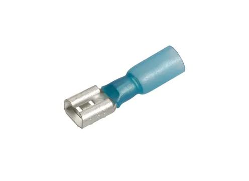product image for Narva Heat shrinkable Blue 6.3mm Female blade Terminal 20 pack