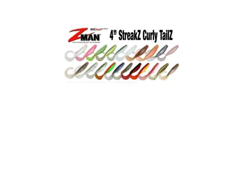 product image for Z-Man Streakz Curly Tail 4