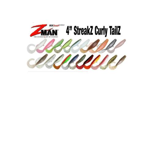 image of Z-Man Streakz Curly Tail 4